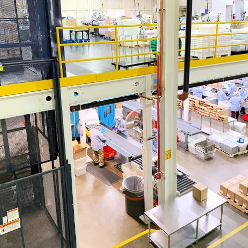 Blister packaging at OraLabs