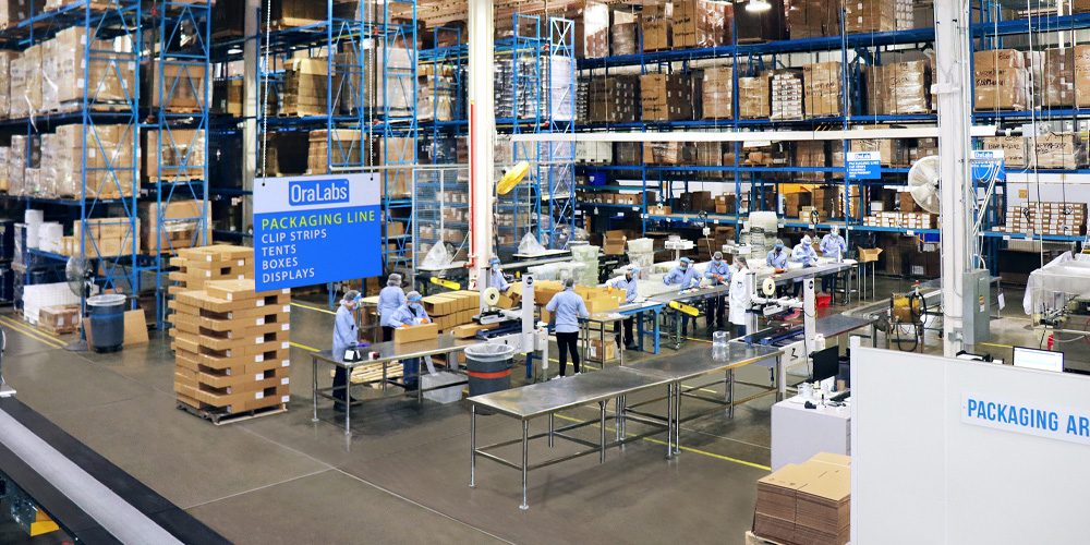 Packaging & assembly at OraLabs