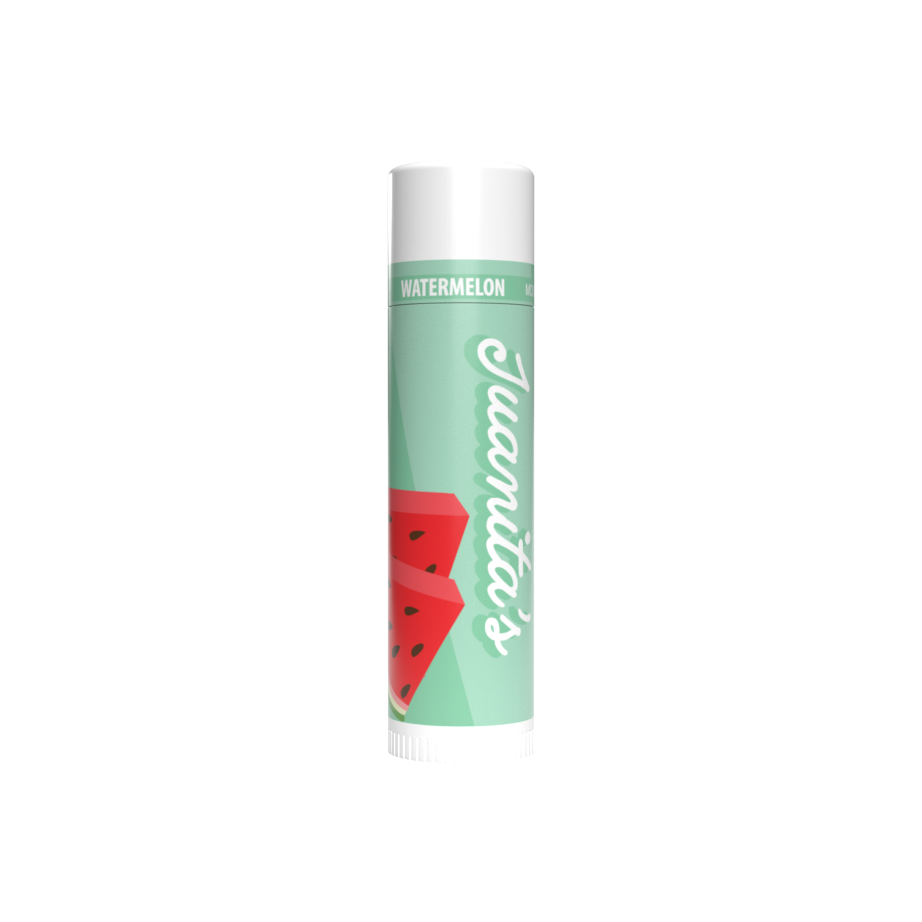 Fruity Non SPF Lip Balm Stick with Custom Label shown with a custom label