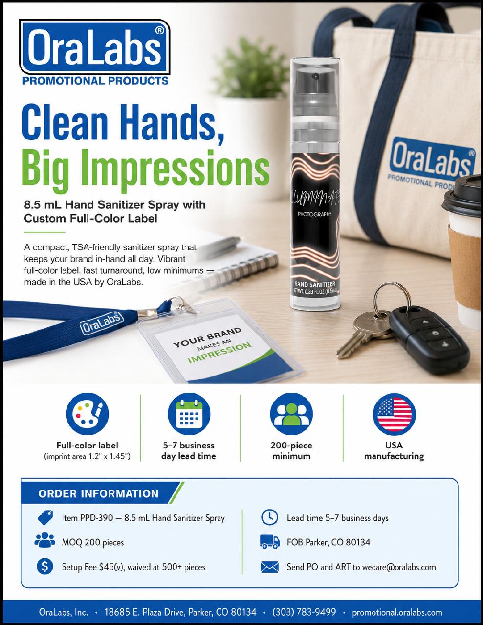 Hand Sanitizer flyer preview