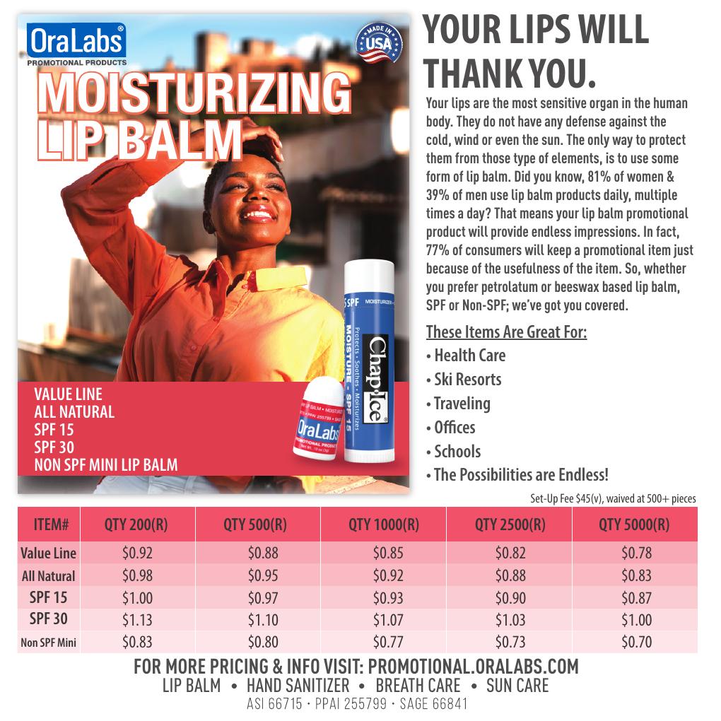 Lip Balm flyer preview