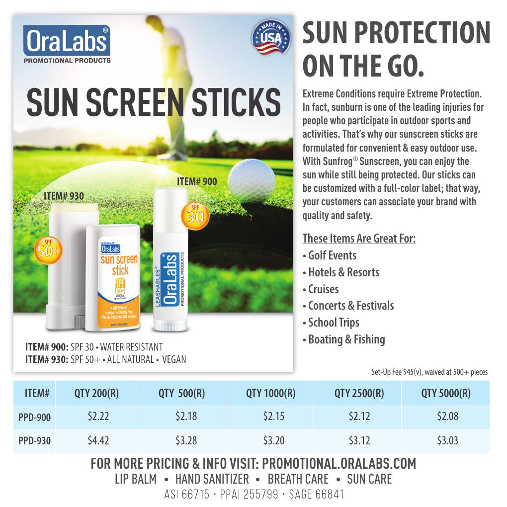 Sunscreen flyer preview