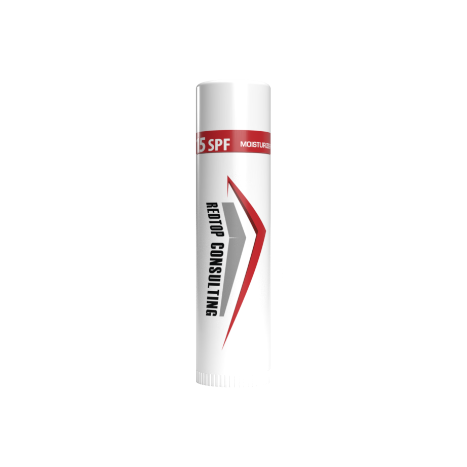 Value Line SPF 15 Lip Balm Stick with Custom Label shown with a custom label